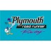 Plymouth Road Runner Teal 3'x 5' Flag